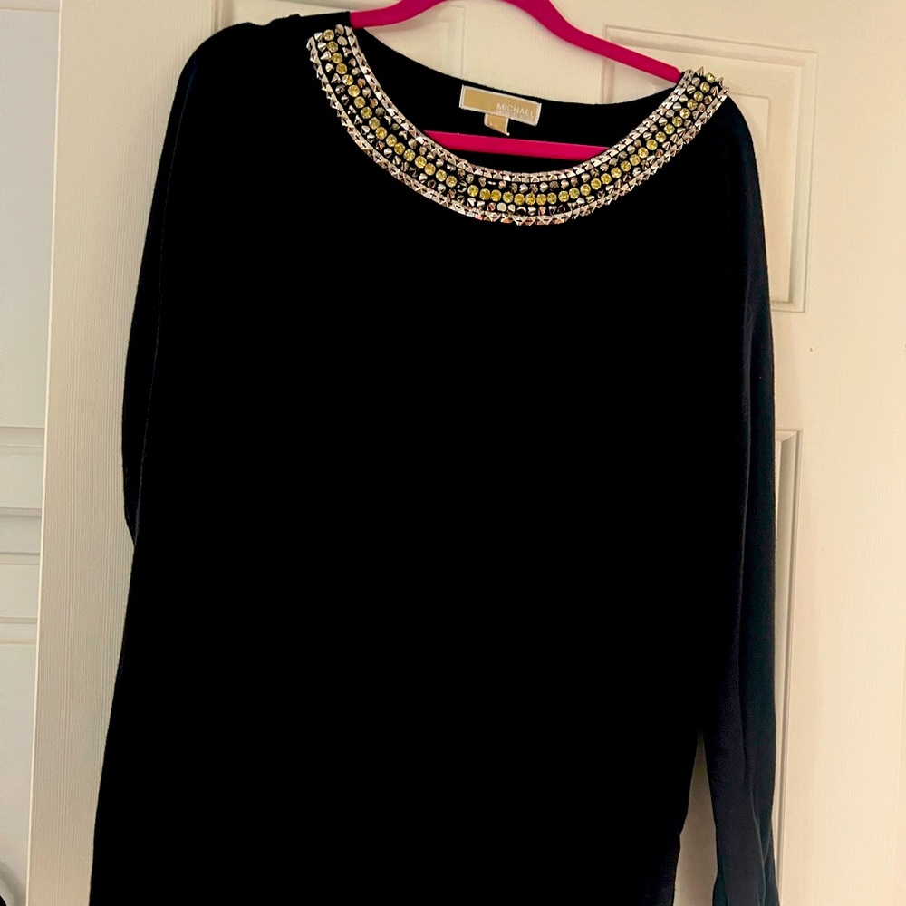 Michael Michael Kors Embellished Sweater Size XL